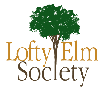 Image of the Lofty Elm Society logo